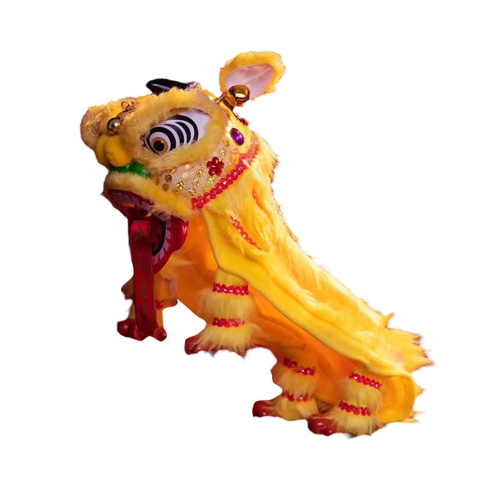 thumbnail image 2 of Juguete Marioneta Del Año Nuevo Chino Marioneta De Mano Juguete Retro Con Hilo Y Varilla Decoración Del Año Nuevo Chino Para La Fiesta Del Festival De Primavera Niños, 2 of 2